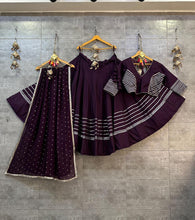 Plain and gotta Patti lehengas readymade - lots of colours