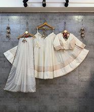 Plain and gotta Patti lehengas readymade - lots of colours