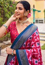 Tussar silk Lehenga in contemporary flair - sky blue