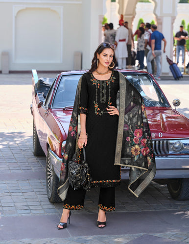 Rubab - jacquard silk salwaar kameez