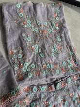 Mauve floral Lehenga