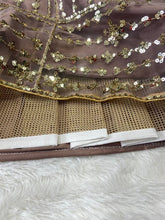 Dusty pink partywear Lehenga