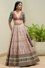 Timeless and classic mulberry silk baby pink Lehenga