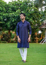 Cinderella blue sequins readymade Lehenga (matching men’s kurta available)