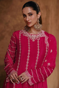 Rani pink sharara set