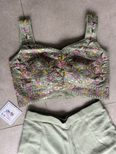 Lovely Green trouser set with jacket