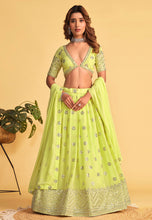 Sara - neon green Lehenga