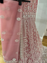 Baby pink anarkali