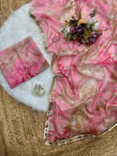 Celebrity inspired silk mirror work saree - lots of colour options