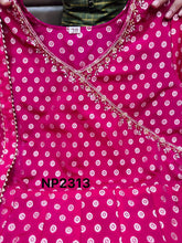 Niks - pink banarasi anarkali (plus size too up to UK 30)