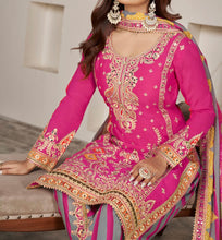 Tulip pants readymade - pink and grey