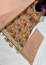 Dusty pink floral palazzo set