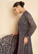 Janisha readymade - purple silk jacket style Lehenga