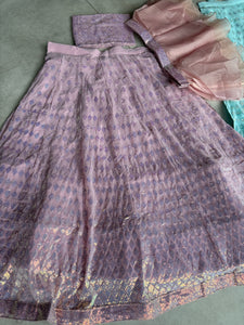 Baby pink glam Lehenga