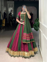 Vibrant shades readymade Chaniya choli