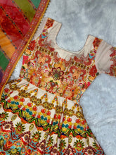 Mehendi night colourful anarkali