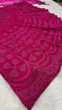 Dark pink Kasturi silk Lehenga