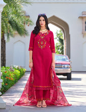 Rubab - jacquard silk salwaar kameez