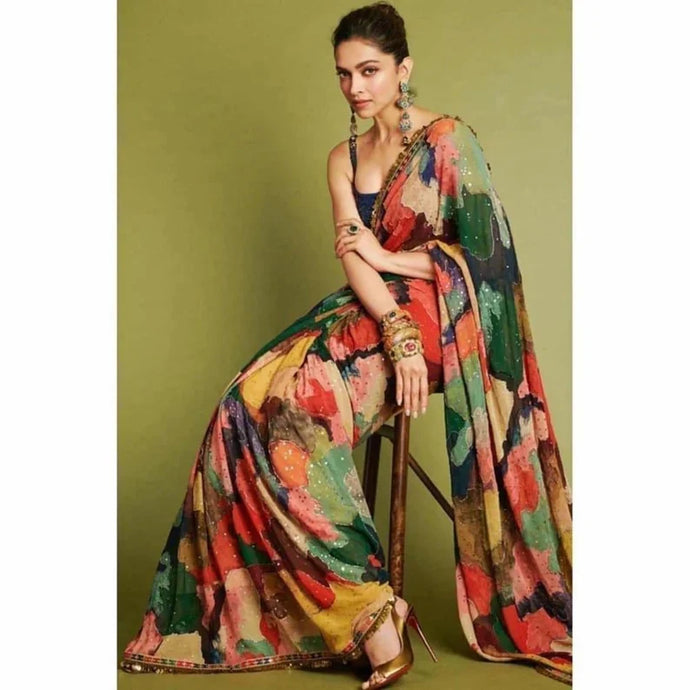 Deepika Padukone inspired saree