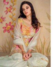 Janisha floral shararas - readymade