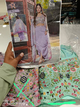 Purple dhoti set with koti (purple sold out only green available)