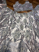 Silvery lilac elegant Lehenga