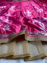 Rouge floral wedding Lehenga