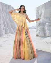 Boutique collection - Indo western cape style readymade Lehenga