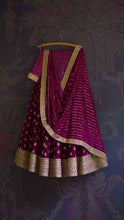 Swati Manish inspired wine sequins Lehenga