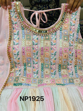 Niks collection - pastel multicoloured anarkali