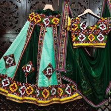 Readymade traditional chaniya choli with mirror work