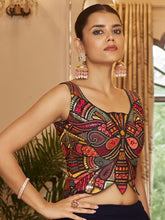 Misha collection vol 2 - navy and pink designer Lehenga