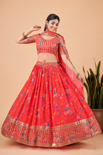 Dreamy floral Lehenga