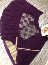 Wine Akshu Lehenga - good for plus size too