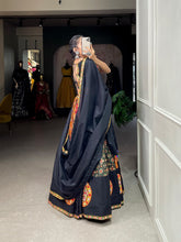 Readymade pure cotton gamthi work Lehenga