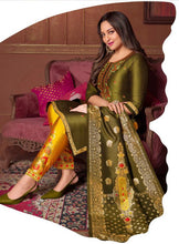 Falak vol 2 - silk suits readymade with pants and dupatta