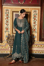 Flowy anarkalis in cotton silk