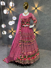 Yankita Kapoor inspired dark pink thread work Lehenga