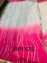 Niks collection - pink and white silk Lehenga
