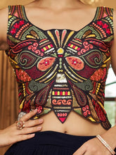 Misha collection vol 2 - navy and pink designer Lehenga