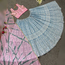 Pestle embroidered Lehenga