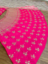 Mom and daughter sets - attractive rani pink silk Lehenga