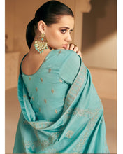 Fusion in fashion suits! silk anarkalis
