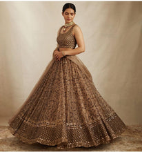 Golden sands partywear Lehenga