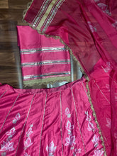 Rouge floral wedding Lehenga