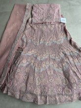 Oreya collection - Soft pink diamonte Lehenga