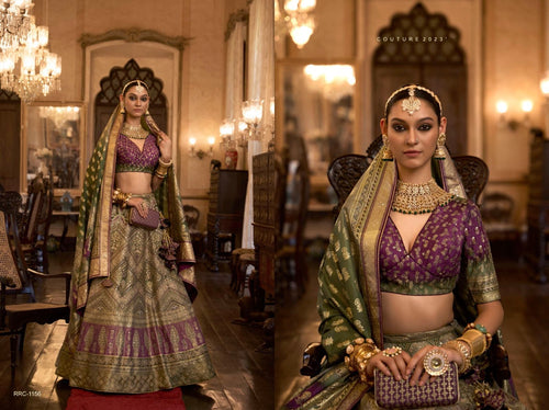 Rajwadi silk mirror work readymade Lehenga