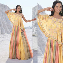 Boutique collection - Indo western cape style readymade Lehenga