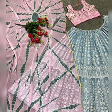 Pestle embroidered Lehenga