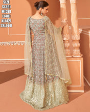 Janisha - printed gowns in chinnon georgette